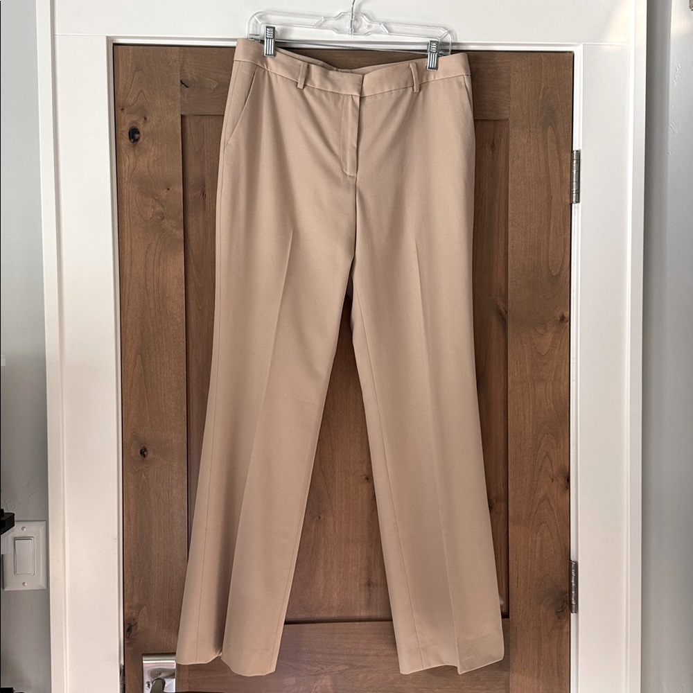 Brooks Brothers Tan Wide Leg Pants